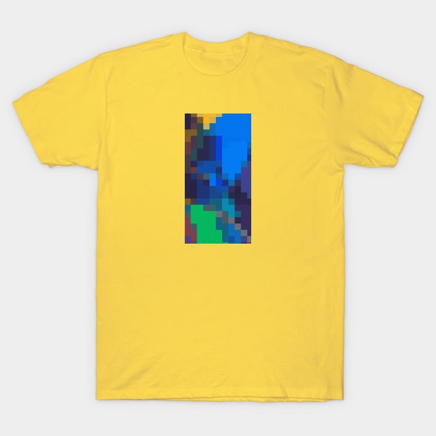 Dancing Pixels T-Shirt by AGreeneBrand